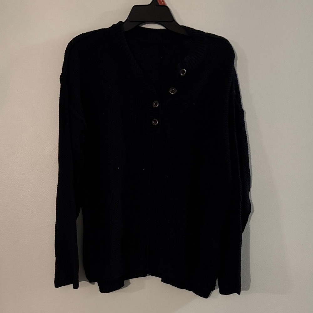 Elegant Black V-Neck top for Women